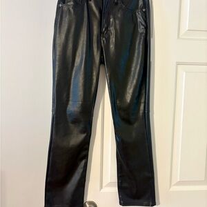 GAP Women’s black leather pants